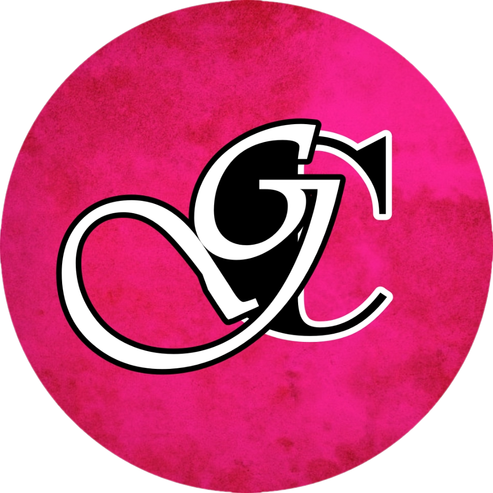 Pink Background with GC logo circle crop