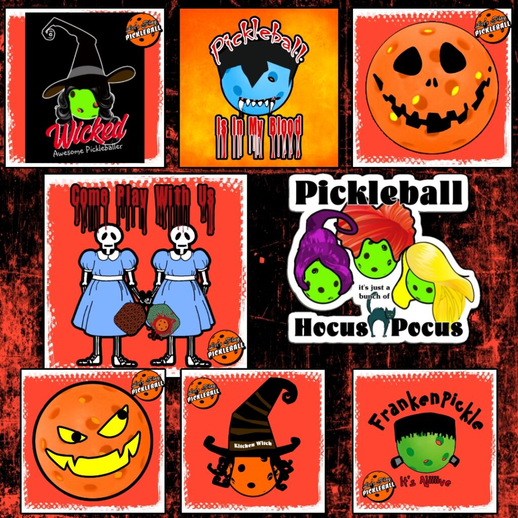 Instagram all pickleball halloween characters