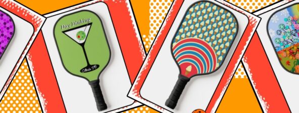 Pickleball Paddles - Colorful and Personalize Designs