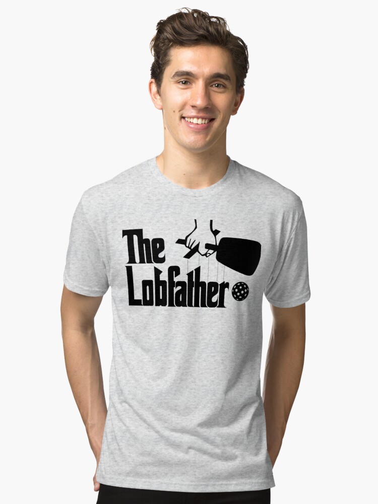 Pickleball  lobfather awesome pickleball court t-shirt