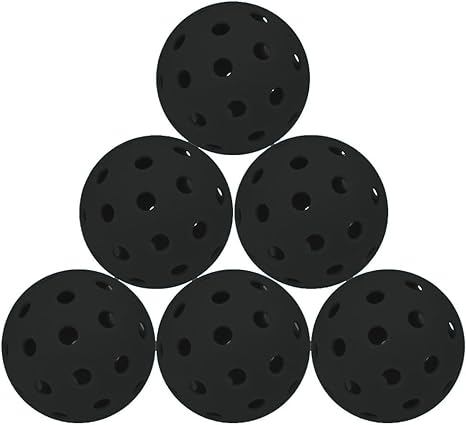 6 Pack Sports Outdoor Pickleballs - 40 Pickleball Balls - USA Pickleball Balls (USAPA) Approved - Official US Open Ball
