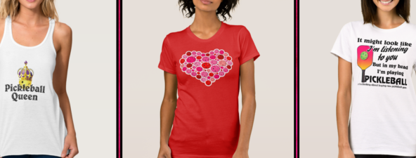 Awesome Pickleball T-Shirts for Women