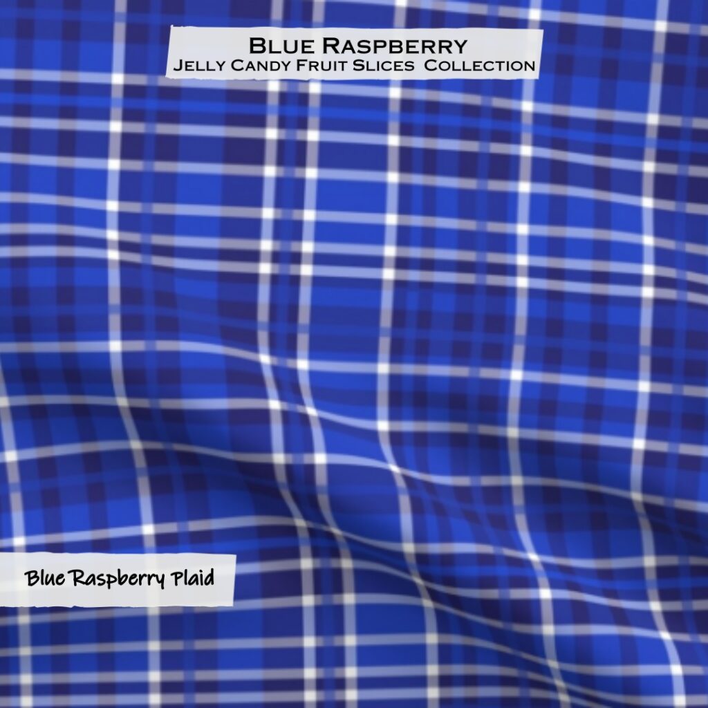 Blue Raspberry Plaid